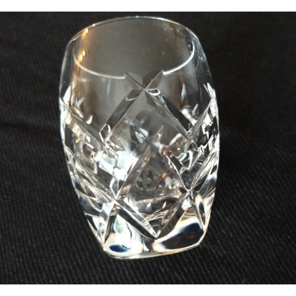 Waterford Crystal Shot‎ Glasses Vintage Signed Classic 1oz Set of 2
